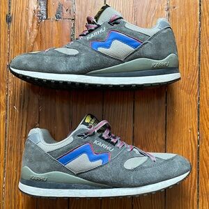Karhu Gray and Blue Unisex Sneakers